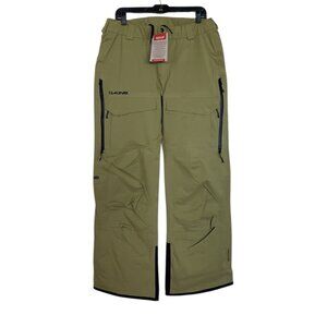 Dakine Ski Snow Pants Womens Size Medium Sender Stretch 3L Snowboard Recco Green